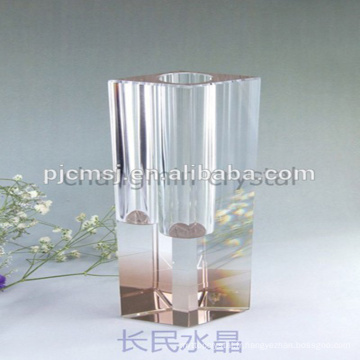 Vases en cristal de K9 avec le logo adapté aux besoins du client pour des centres de mariage